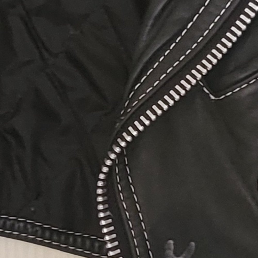Leather jacket